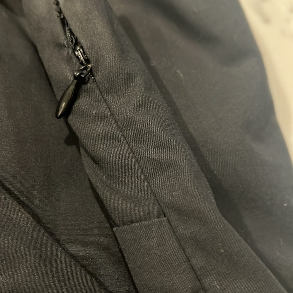 J. Crew Ruffle V-Neck Side Pleated Suit Dress - Picture 5 of 5